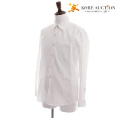 ■ ポール･スミス ワイシャツ 長袖 トップス 無地 ボタン メンズ L ホワイト 付属品付き