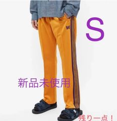 新品タグ付き　NEEDLES　 ポリナロートラックパンツ　yellow メンズ