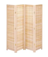 送料無料ルーバー式 和風衝立4連 高さ172cm スクリーン 間仕切り（82 