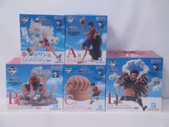 【未開封品】一番くじ ワンピース TVアニメ25周年 海賊王への道 A/B/C/D/ラストワン賞 フィギュア まとめ 5点 セット 314 ONE PIECE