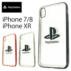 プレイステーション プレステ スマホケース Play Station iPhone7 iPhone8 iphoneSE2 iPhoneXR ケース カバー 保護 クリア メンズ レディース PlayStation ショップフォローで5%OFFクーポン