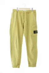 ストーンアイランド STONE ISLAND 21AW ガーメントダイ ロゴパッチ スウェット ジョガー パンツ 751564520 L 黄色 イエロー ブランド古着ベクトル 中古 240727のサムネイル