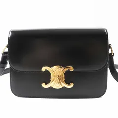 ゆうこりん 【極美品】CELINE トリオンフ CELINE - 良品 CELINE セリーヌ トリオンフ バイカラー ターン