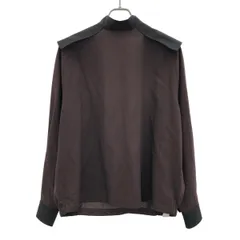 THE RERACS ザ リラクス 23SS バックジッププルオーバーブラウスシャツ 23SS-REBL-355L パープル系 38のサムネイル