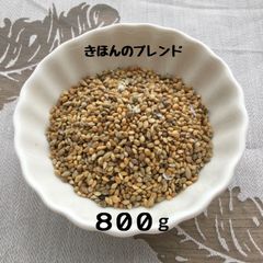 「きほんのブレンド 800g」ルチネのオリジナルミックスシード　〜小鳥さんのごはん〜