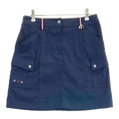 良品】Munsingwear マンシングウェア ゴルフスカート 7号 ネイビー