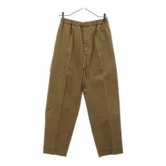 JIL SANDER (ジルサンダー) コットン ストレート パンツ ベージュ JSMQ31133MQ45100001のサムネイル