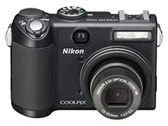 名機動作品 コンデジ 平成レトロ CCD Nikon coolpix P5100 可愛いすぎるオールドコンデジ】Nikon COOLPIX P5100 ブラック