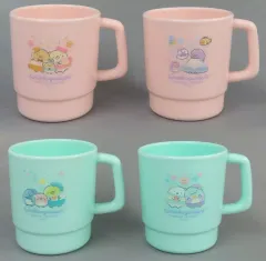 【中古】マグカップ･湯のみ 全4種セット スタッキングマグカップ 「すみっコぐらし ネオ・すみっコくじ Part8」 G賞