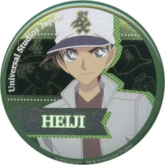 【中古】バッジ・ピンズ 服部平次 「名探偵コナン・ワールド コレクタブル缶バッジ」 ユニバーサル・スタジオ・ジャパン 2018限定