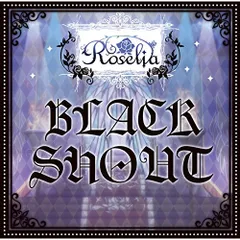 Roselia BLACK SHOUT サイン入りポスター ポスター B2告知ポスター ジャケットイラスト 「CD BanG Dream