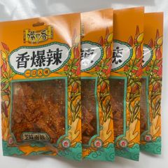 嘴巴香 (芝麻面筋）香爆辣 80g/袋 4点セット