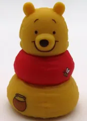 【中古】トレーディングフィギュア 座って積んでうたた寝て。クッション3個セット 「ディズニーファンタジーショップbyベルメゾン くまのプーさん ガチャコレクション」