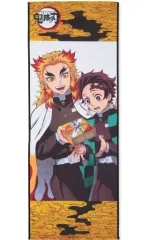 【中古】雑貨 竈門炭治郎＆煉獄杏寿郎 ポートレイトフェイスタオル-弐- 「鬼滅の刃」