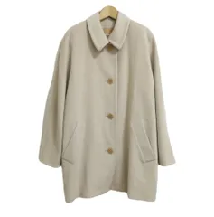 Aquascutum アクアスキュータム ステンカラーコート ロングコート オーバーサイズ ロング丈 ウール ベージュ系 サイズ8 レディース 美品のサムネイル