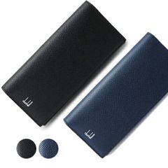 ダンヒル 長財布 メンズ カドガン 二つ折りフラップ かぶせ蓋 レザー dunhill DU18F2100CA (ec)
