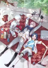 【中古】ポスター(アニメ) B3両面ポスター(四つ折) 亀甲貞宗＆物吉貞宗＆太鼓鐘貞宗/TRIGGER 「刀剣乱舞-ONLINE-/アイドリッシュセブン」 B’s-LOG 2017年12月号付録