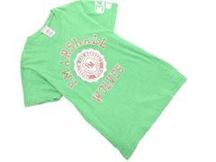 FRANKLIN & MARSHALL フランクリン＆マーシャル プリント タートルネック Tシャツ sizeM/緑 ■◆ メンズ