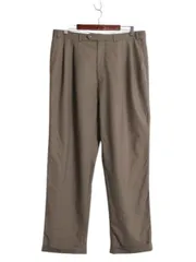 【お得なクーポン配布中!】 00s チャップス ラルフローレン サマーウール スラックス パンツ メンズ 実寸 36 32 ポロ オールド ツータック ワイド ストレート ボトムス