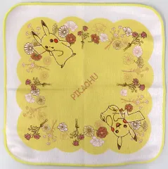 【中古】バッグ ピカチュウ ブーケ風ハンドタオル 「一番くじ Pokemon Blooming Days」 I賞