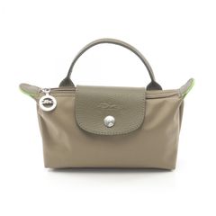Longchamp ロンシャン ル プリアージュ グリーン ポーチ