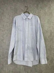 中古】FA24 STUSSY ｽﾃｭｰｼｰ Classic LS Shirt Bleached Poplin ｸﾗｼｯｸ