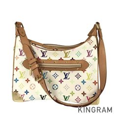 ルイ・ヴィトン LOUIS VUITTON モノグラム マルチカラー ブローニュ M92660 PVC ショルダーバッグ rkd【中古】