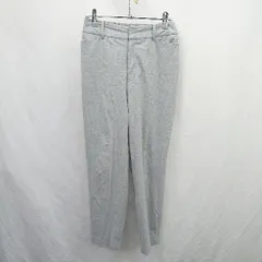 ◇ Θ LAUTREAMONT 無地 ストレートパンツ サイズ38 グレー系 レディース E  【1506230027231】