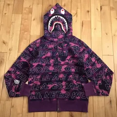 2025年最新】APE シャークパーカー パープルの人気アイテム