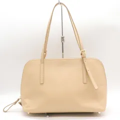 ボックス21 ショルダーバッグ レザー トートバッグ 肩掛け 無地 シンプル ブランド 鞄 カバン レディース ベージュ BOX21 【中古】