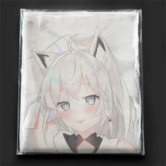 白上フブキ等身大/等身大抱き枕カバー/160cm×50cm/2wayトリコット