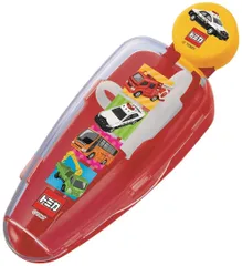 【数量限定】トミカ つまみやすい四角い箸先 右手用 17 対象年齢2~7才 14cm 練習箸 ADXT1S トレーニング箸 子供用 スケーター(Skater)