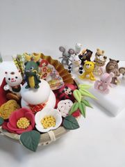 お正月飾り　十二支