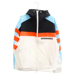 DSQUARED2 (ディースクエアード) パネルデザイン フーデット フルジップパーカー S71AN0433 S53578 マルチのサムネイル