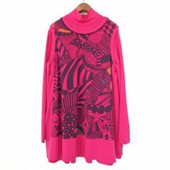 YUKO VOL 長袖 カットソー ピンク 総柄 YUKO VOL 長袖 カットソー ピンク 総柄 - メルカリ