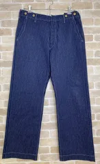 ヒデさん専用 トロフィークロージング ダブルニー　ホワイト ワークパンツ w34 トロフィークロージング TROPHY CLOTHING 1806n ダブルニー