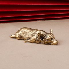 オブジェ 置物 ねぞべっている犬 いぬ イヌ コーギー オーナメント インテリア オシャレ 高級感 インテリア雑貨 室内 寝室 玄関 リビング