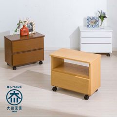 【新品※ショップ出品】サカイデザイン 職人が作る2段3段チェスト 移動に便利なキャスター付き 完成品