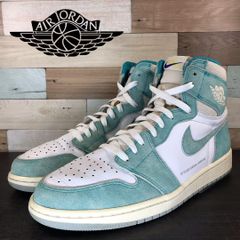 箱有 NIKE AIR JORDAN 1 RETRO HIGH ナイキ エア ジョーダン 1 レトロ ハイカット グリーン スエード 29cm U10960 555088-311のサムネイル