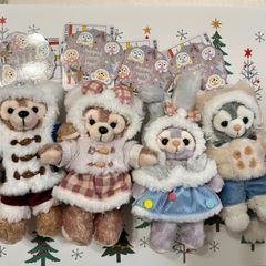 ダッフィーフレンズ ぬいぐるみストラップ ☆ウィンターホリデー