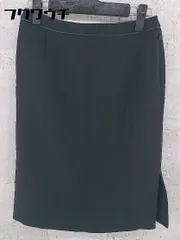 ◇ Harrods ハロッズ 膝丈 タイト スカート ブラック レディース 【中古】 【1002801045593】