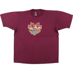 古着 90年代 MICKEY UNLIMITED MICKY MOUSE ミッキーマウス キャラクタープリントTシャツ USA製 メンズXL相当 ヴィンテージ/eaa543343