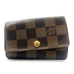 LOUIS VUITTON ルイヴィトン ダミエ ミュルティクレ 6連キーケース N62630 服装小物 鍵ケース鑑定済