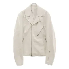 SOPH. (ソフネット) Cow Leather Jacket カウレザー ダブルライダースジャケット ホワイト SOPH-150000のサムネイル