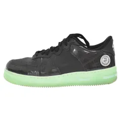 NIKE (ナイキ) AIR FORCE 1 REACT LV8 NBA ALL-STAR 2021 CV2218-001 エアフォース1リアクト オールスター ローカットスニーカー US10.5/28.5cm ブラックのサムネイル