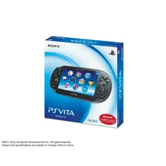 (本体)PlayStationVita(プレイステーションVita) 3G/Wi-Fiモデル クリスタル・ブラック(数量限定版)(PCH-1100AB01) ソニー・コンピュータエンタテインメント
