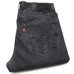00s メキシコ製 Levi'sリーバイス 505 ブラック デニムパンツ W38★SDP2343 オールド ジーンズ ストレート オーバーサイズ ビッグサイズ