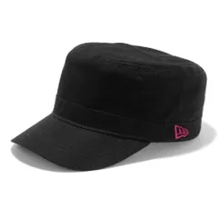 ニューエラ ワークキャップ WM-01 ダックコットン ブラック ストロベリーフラッグ ブラック ストロベリー 1個 New Era WM-01 DUCK BLK/STR 23J NONE