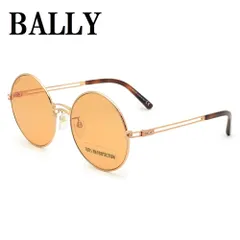 バリー BALLY BY0001-D/S 28S 56 サングラス アジアンフィット UVカット 紫外線カット ノーズパッド 鼻あて メンズ レディース オレンジ ピンクゴールドのサムネイル