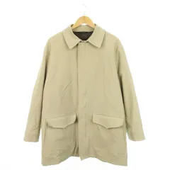 ウール100％Varstarヴァルスター コート 48 サックスブルー伊製 Valstar ヴァルスター ／ ウールハウンドトゥースツイードバル